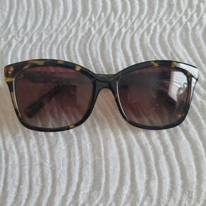 Cole Haan Sunglasses Tortoise Shell Brown Lens Designer Fashion Shades‎